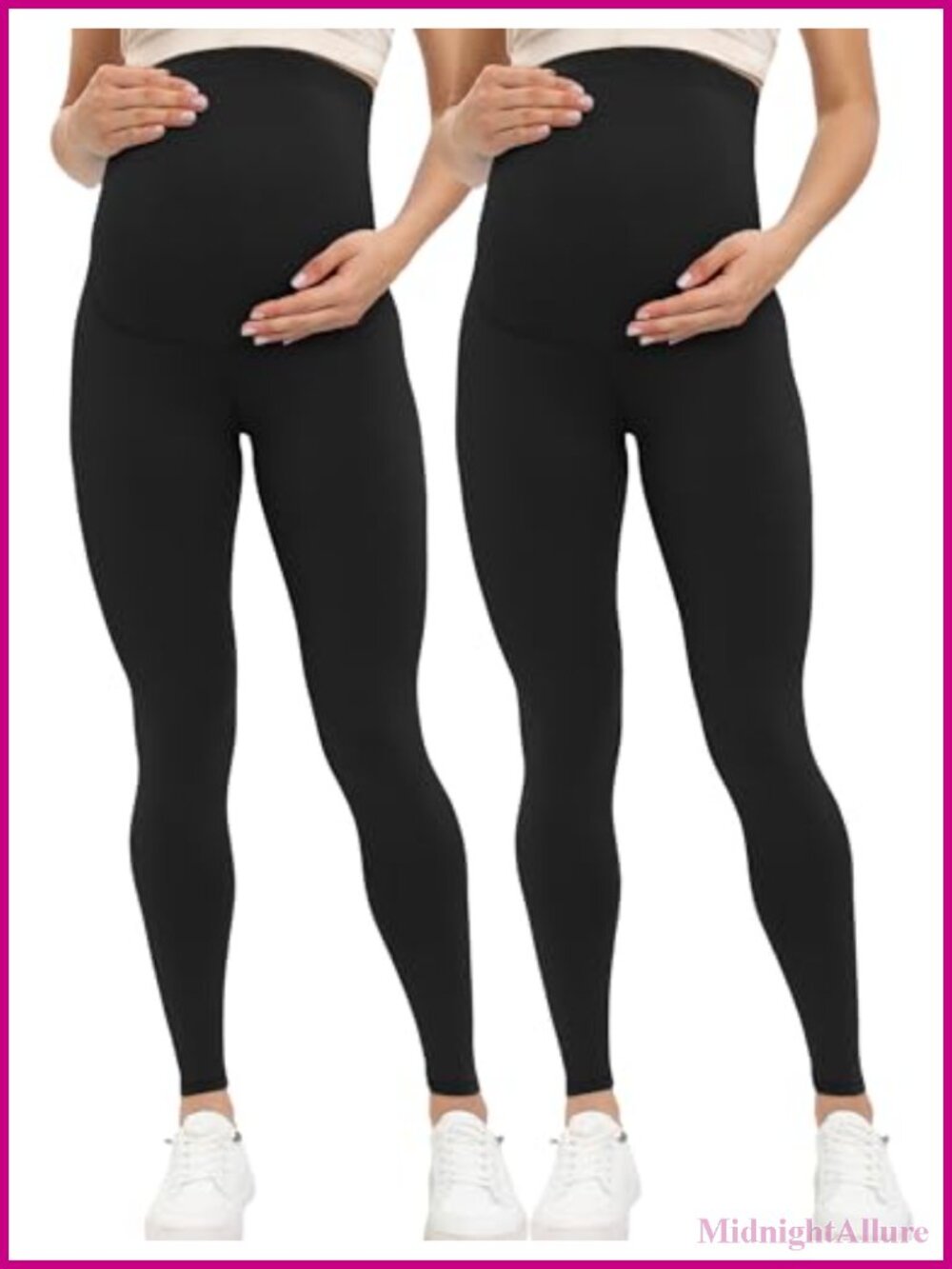 Maternity Leggings Buttery Soft High Rise Yoga Pants Maternity Workout